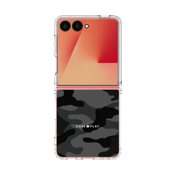 クリアケース［ Camouflage - Black ］