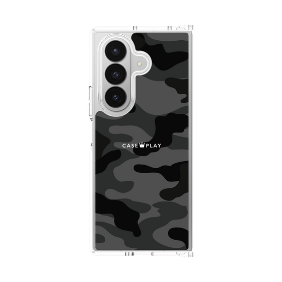 クリアケース［ Camouflage - Black ］