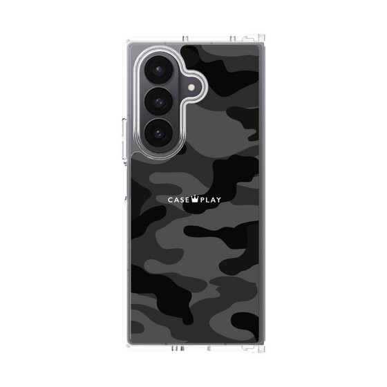 クリアケース［ Camouflage - Black ］