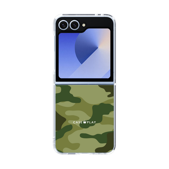 クリアケース［ Camouflage - Green ］