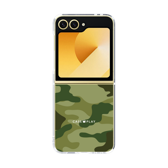 クリアケース［ Camouflage - Green ］