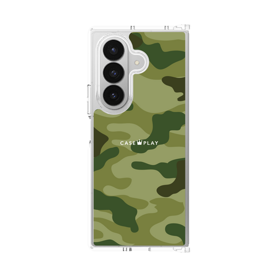 クリアケース［ Camouflage - Green ］