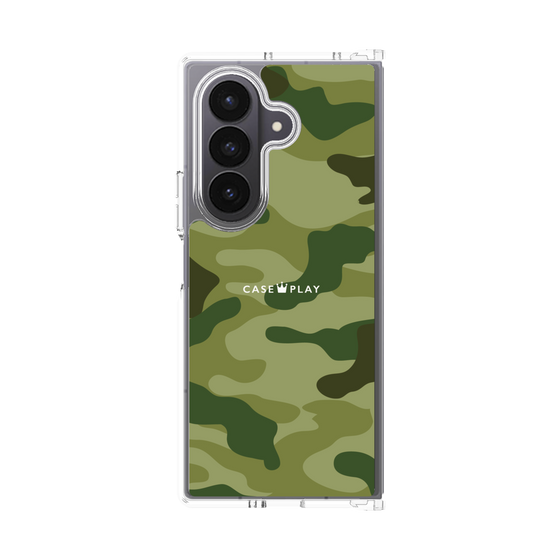 クリアケース［ Camouflage - Green ］