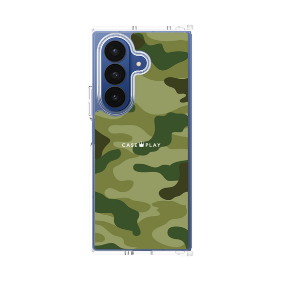 クリアケース［ Camouflage - Green ］