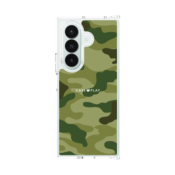 クリアケース［ Camouflage - Green ］