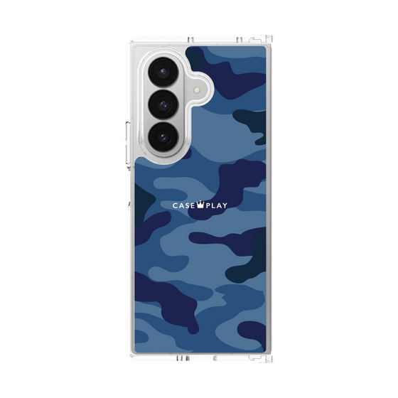 クリアケース［ Camouflage - Blue ］