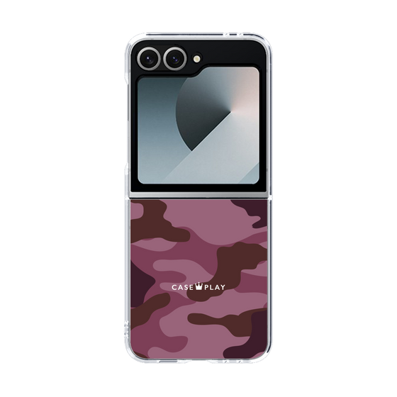 クリアケース［ Camouflage - Pink ］