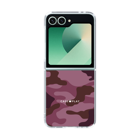 クリアケース［ Camouflage - Pink ］