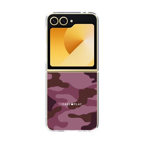 クリアケース［ Camouflage - Pink ］