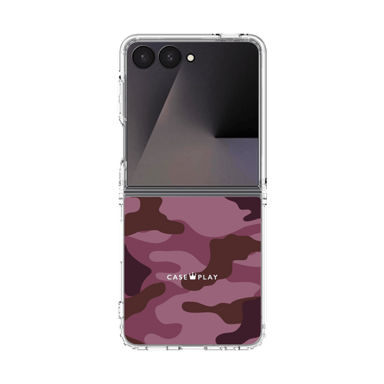 クリアケース［ Camouflage - Pink ］