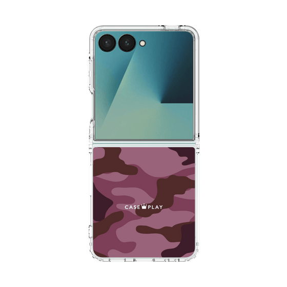 クリアケース［ Camouflage - Pink ］