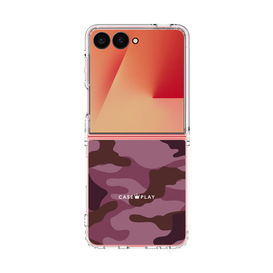 クリアケース［ Camouflage - Pink ］