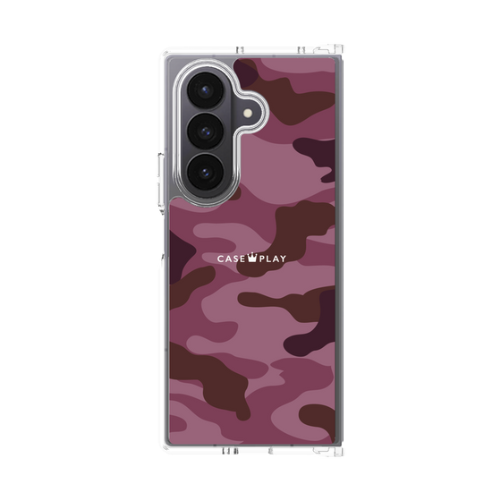 クリアケース［ Camouflage - Pink ］