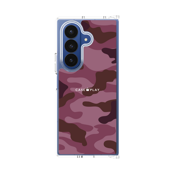 クリアケース［ Camouflage - Pink ］