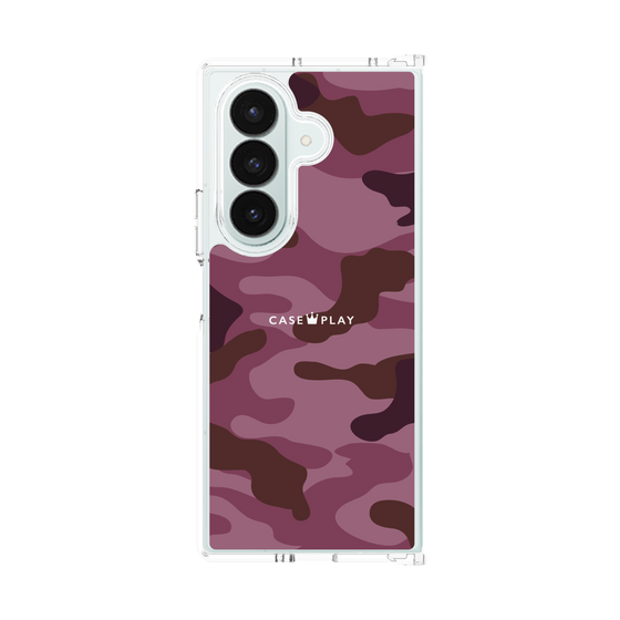 クリアケース［ Camouflage - Pink ］