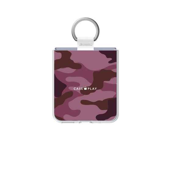 クリアケース［ Camouflage - Pink ］