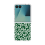 クリアケース［ 唐草模様 - Green ］