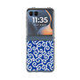 クリアケース［ 唐草模様 - Blue ］
