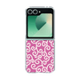 クリアケース［ 唐草模様 - Pink ］