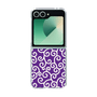 クリアケース［ 唐草模様 - Purple ］