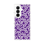 クリアケース［ 唐草模様 - Purple ］
