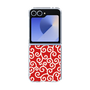 クリアケース［ 唐草模様 - Red ］