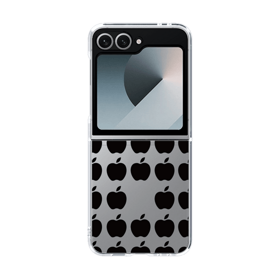 クリアケース［ Apple - Black ］