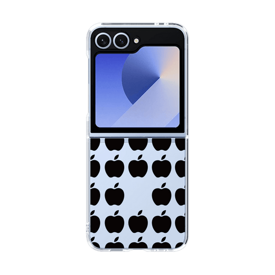 クリアケース［ Apple - Black ］