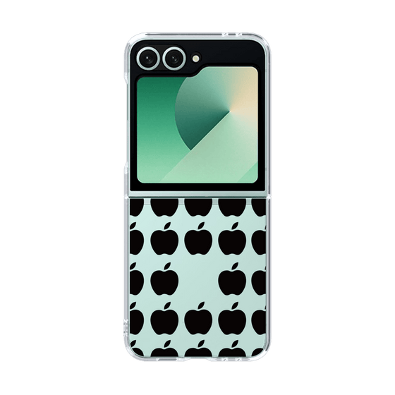 クリアケース［ Apple - Black ］