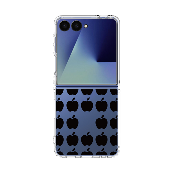 クリアケース［ Apple - Black ］
