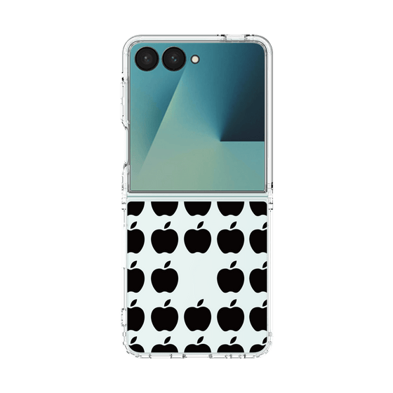 クリアケース［ Apple - Black ］