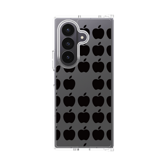 クリアケース［ Apple - Black ］