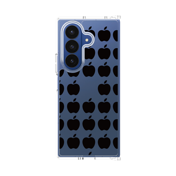 クリアケース［ Apple - Black ］