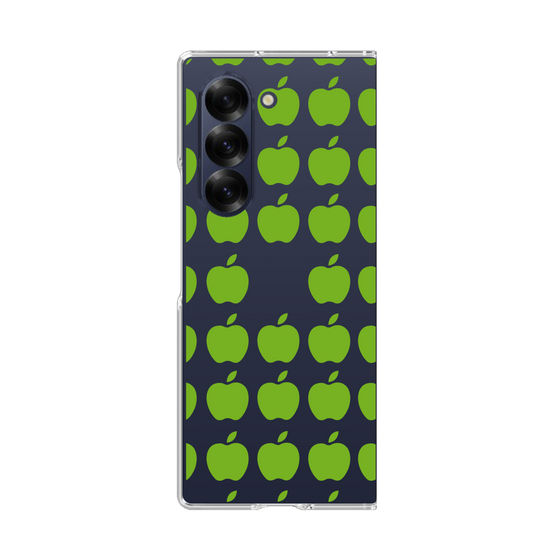 クリアケース［ Apple - Green ］