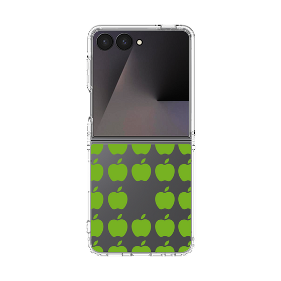 クリアケース［ Apple - Green ］