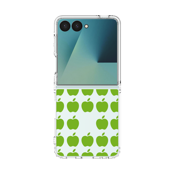 クリアケース［ Apple - Green ］