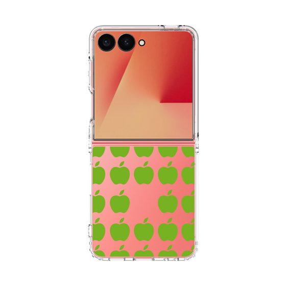 クリアケース［ Apple - Green ］