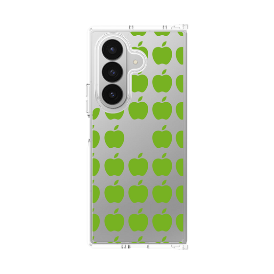 クリアケース［ Apple - Green ］
