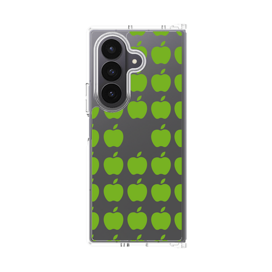 クリアケース［ Apple - Green ］