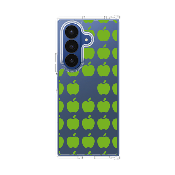 クリアケース［ Apple - Green ］