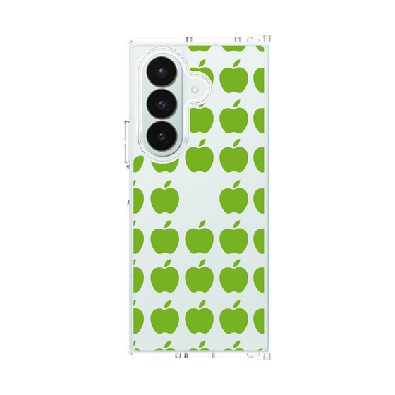 クリアケース［ Apple - Green ］