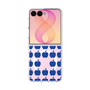 クリアケース［ Apple - Blue ］
