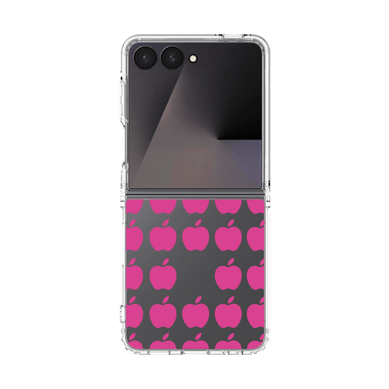 クリアケース［ Apple - Pink ］