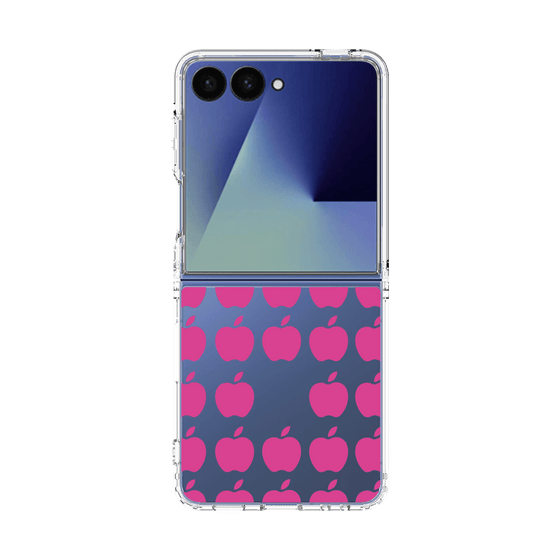 クリアケース［ Apple - Pink ］