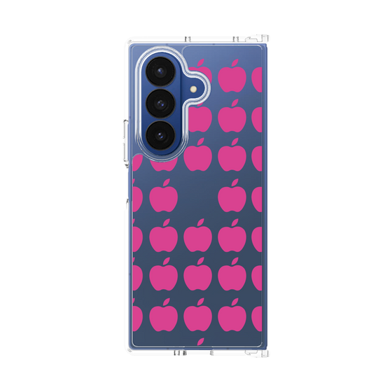 クリアケース［ Apple - Pink ］