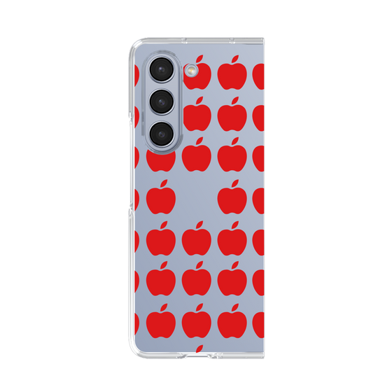 クリアケース［ Apple - Red ］