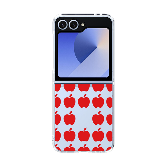 クリアケース［ Apple - Red ］