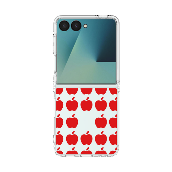 クリアケース［ Apple - Red ］