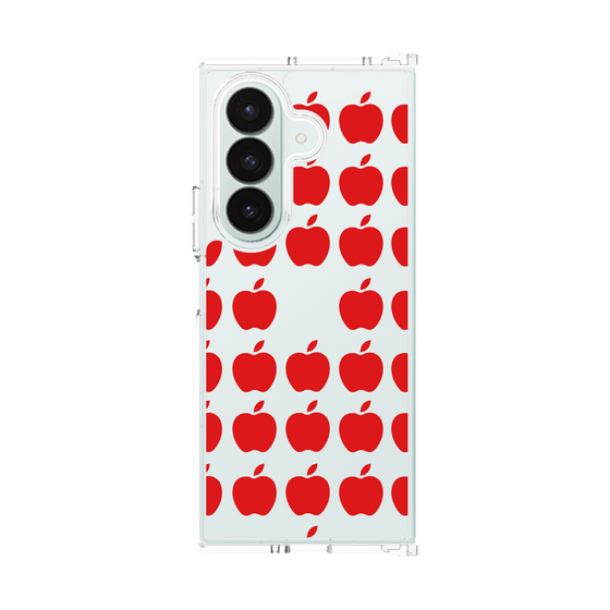 クリアケース［ Apple - Red ］
