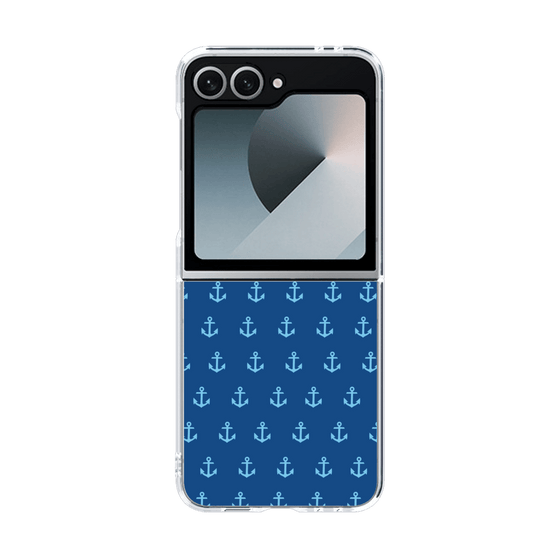 クリアケース［ Anchor - Blue ］